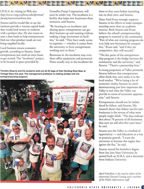 Tasting Entrepreneurial Success article page 2